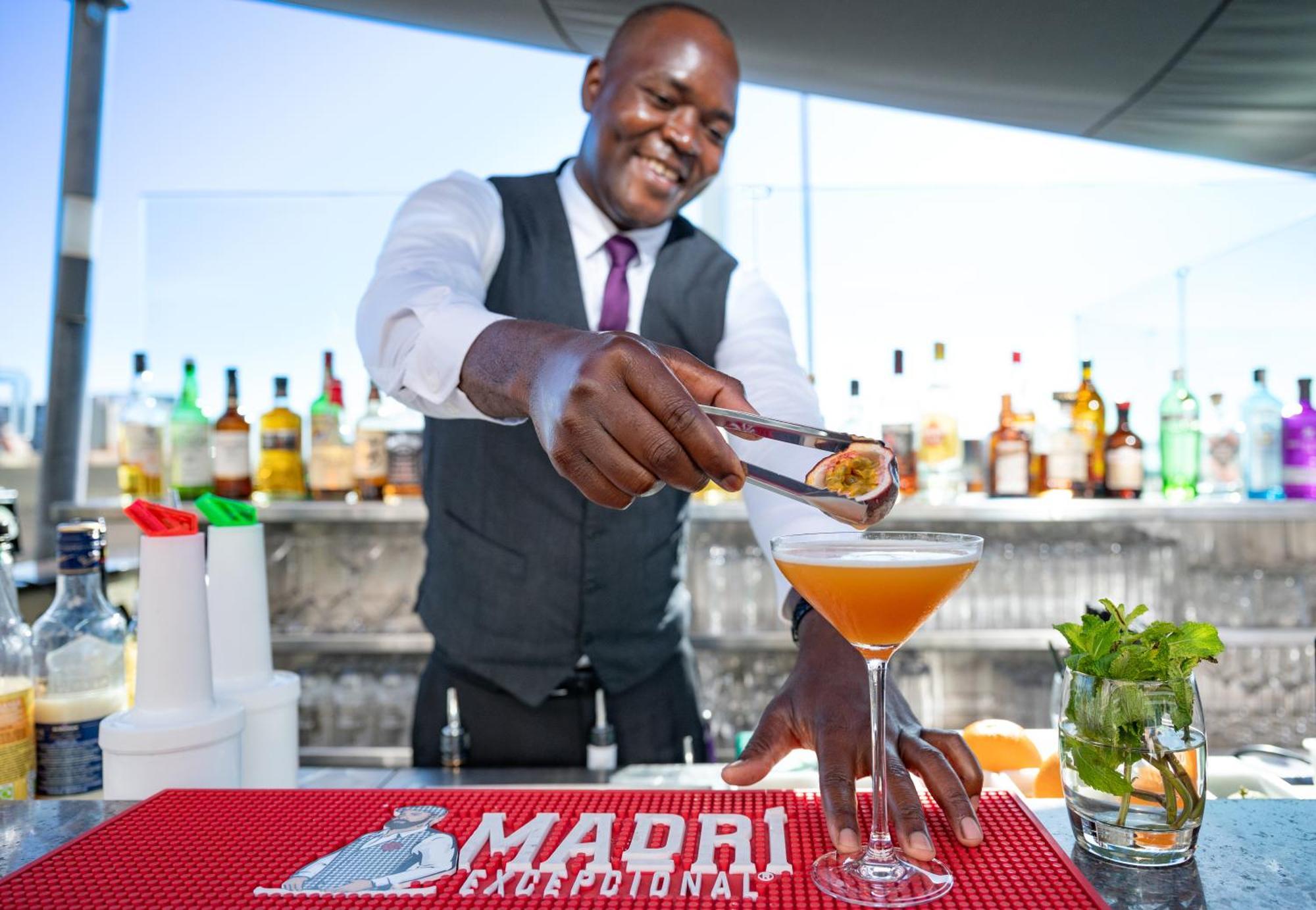Grand Jersey Hotel And Spa Saint Helier Jersey Εξωτερικό φωτογραφία A bartender at work